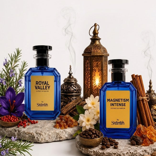 Royal Valley + Magnetism Intense Perfume Duo | 2 x 50ml Premium Fragrance Set