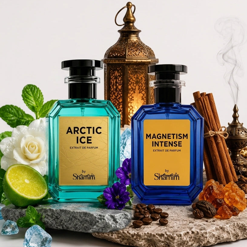 Magnetism Intense + Arctic Ice Perfume Duo – Premium 2 Perfume Bundle