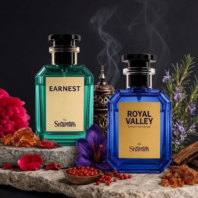Royal Valley + Earnest Perfume Duo | 2 x 50ml Premium Fragrance Set